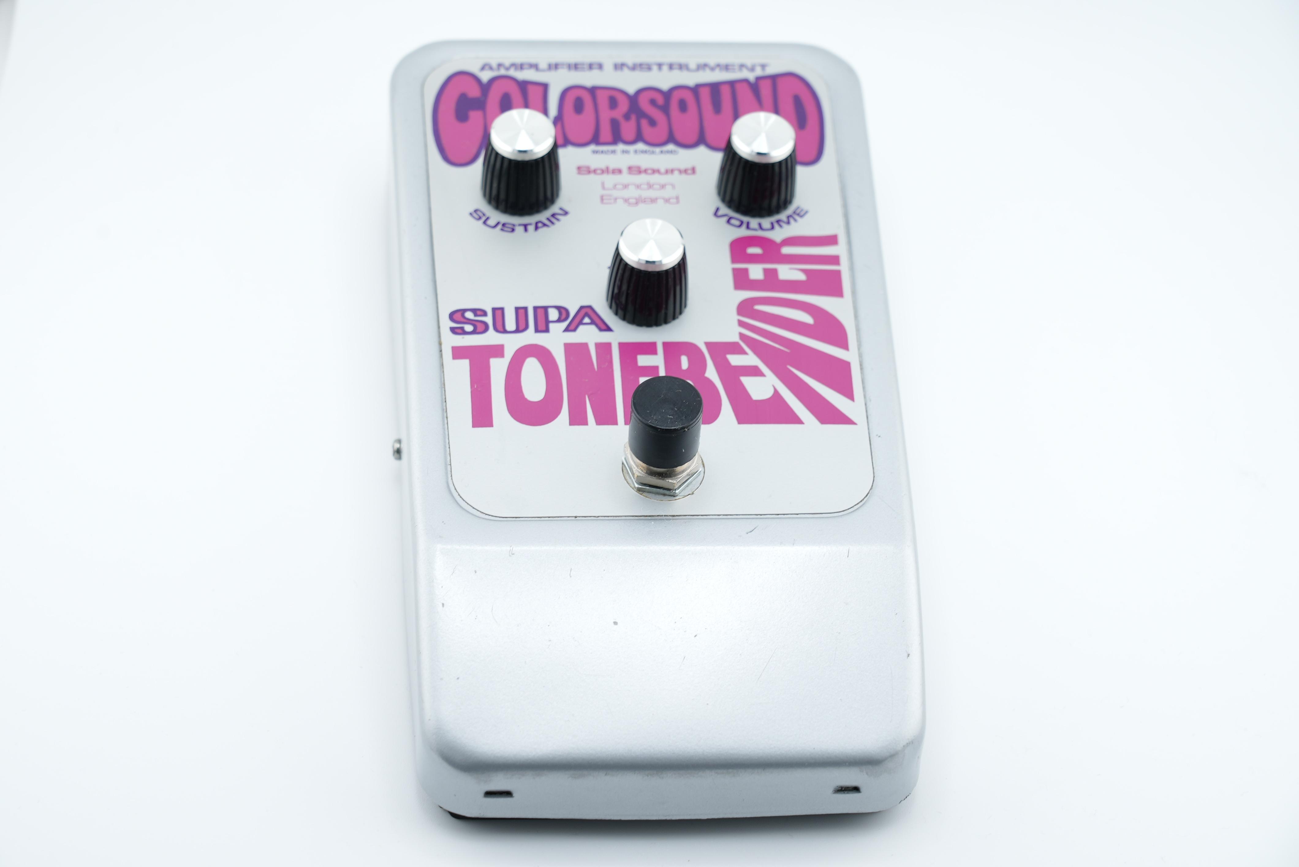 Second Hand 1976 Sola Sound Colorsound Supa Tonebender Fuzz Pedal